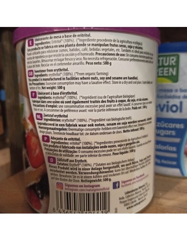 Erititrol bio 500gr Naturgreen