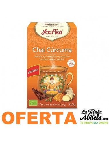 copy of Chai Cúrcuma bio 17 bolsitas...