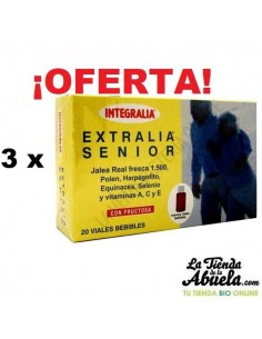 3 x Extralia Senior 20 viales 2