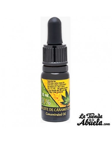 Aceite de cañamo 10% cbd 10ml Natura...