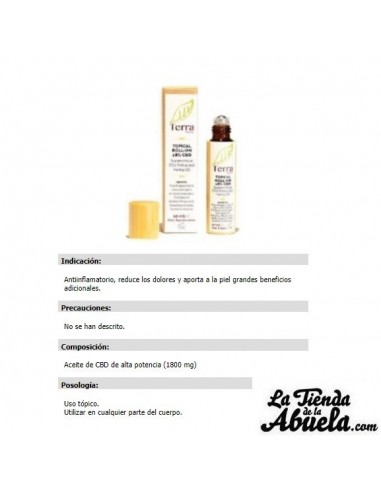 Aceite cañamo 18% CBD 5ml TerraStevia