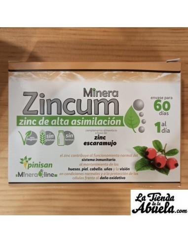 4 x Zincum 30 caps Pinisan