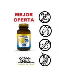 Vitamina D3 K2 Plameca 60 caps