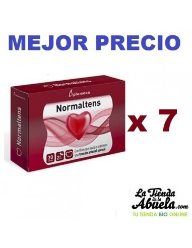 7 x Normaltens 30 compr Plameca