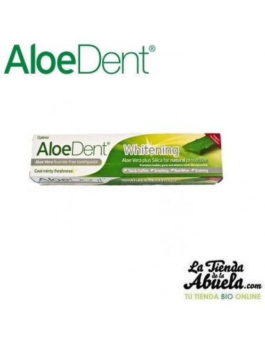Dentífrico de aloe vera Blanqueador...