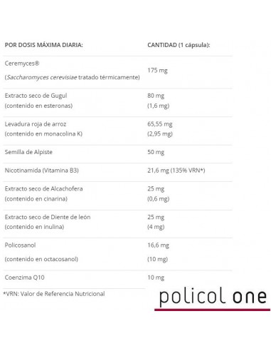 Policol One - Plameca 30 caps - Mejor...