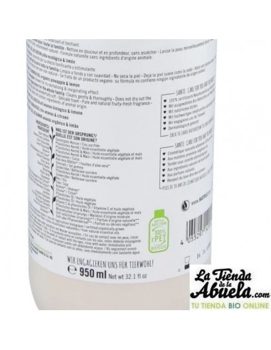 Gel de ducha Limon Piña Sante 950ml...