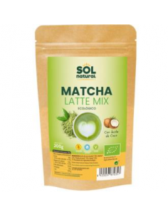 MATCHA LATTE MIX con leche...