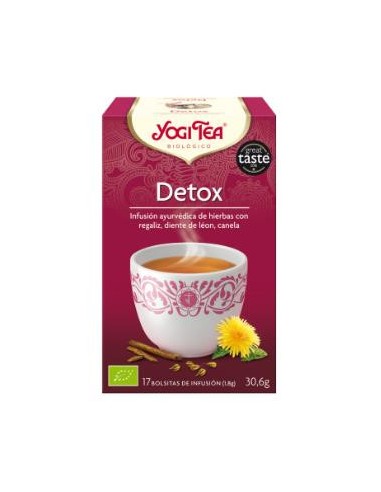 Infusion Detox bio 17 bolsitas Yogi Tea