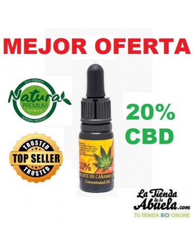 Aceite de cañamo 20% cbd 10ml Natura...