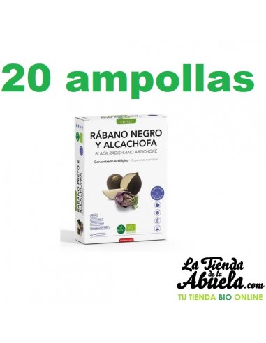 RABANO NEGRO Y ALCACHOFA 20 amp INTERSA