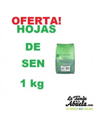 Hojas de Sen 1kg Plameca