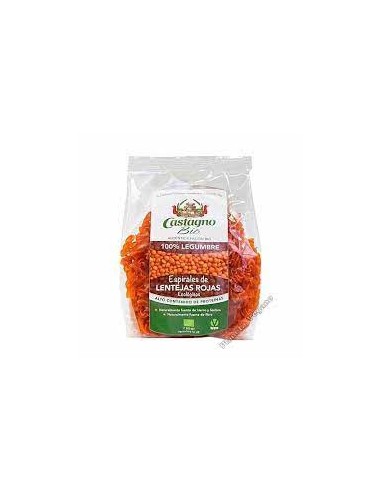 Espirales de lentejas rojas bio 250gr...