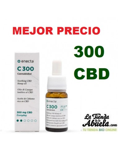 ACEITE CAÑAMO rico en CBD C-300 10ml...