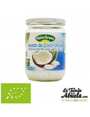 Aceite de coco bio 400gr Naturgreen