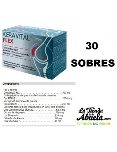 Keravital flex articulaciones 30...