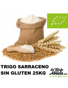 Harina de trigo sarraceno...