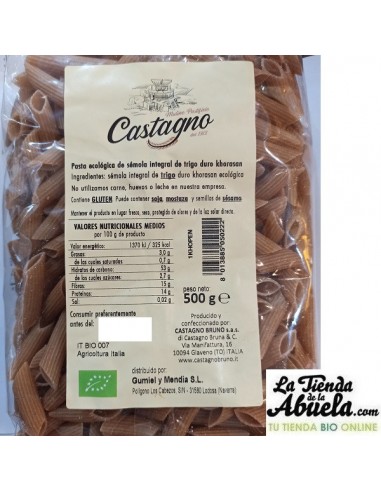 MACARRONES KHORASAN INTEGRAL BIO...