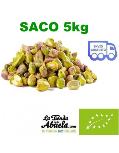 Pistacho natural pelado bio 5kg