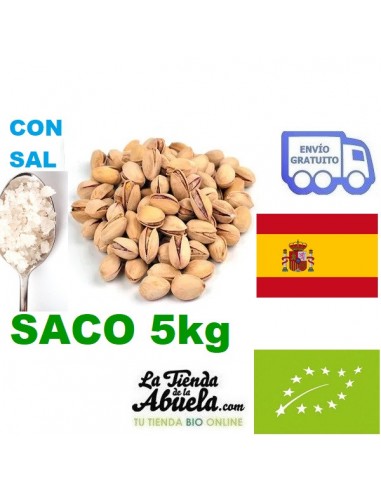 PISTACHOS TOSTADOS con SAL BIO 5KG