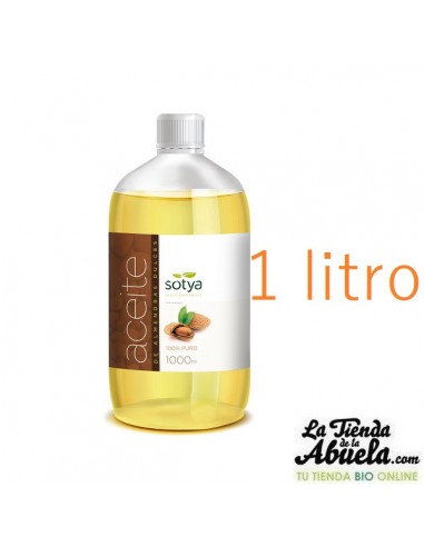 Aceite de almendras dulces 1 litro Sotya