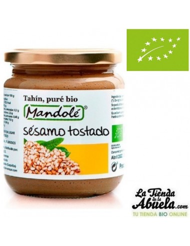 Tahín puré de sésamo tostado bio...