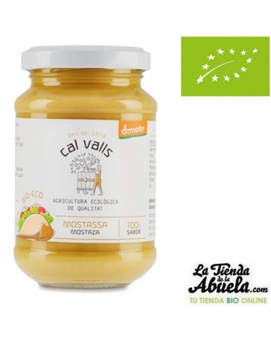 Mostaza fina bio 200gr Cal Valls