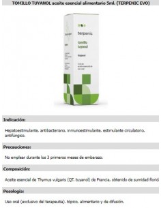 Aceite de tomillo...