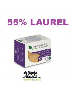 Jabón de Alepo 55% 200gr...