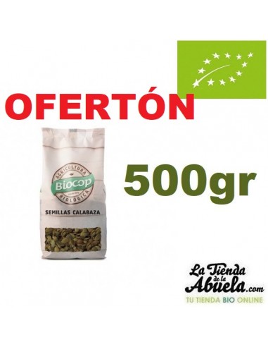 Semillas de calabaza 500gr Biocop