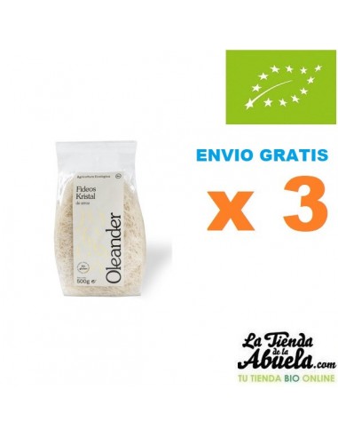 Fideos de arroz bio - pasta kristal...