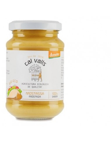 Mostaza fina bio 200gr Cal Valls