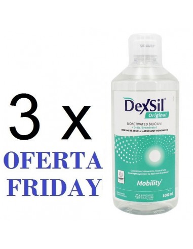 3 x Silicio Orgánico 1 litro Vitasil