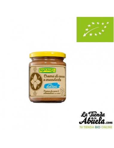 Crema de coco almendra y datil bio...