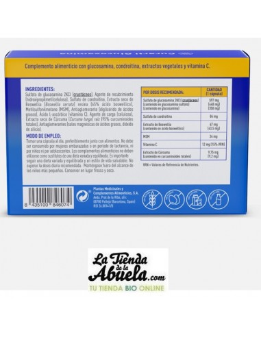 Curarti Glucosamina 60 caps Plameca
