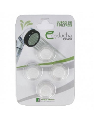 FILTROS ECODUCHA blister 4 unid....