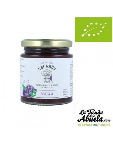 Mermelada de mora bio 240gr Cal Valls