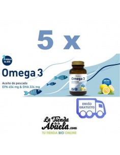 5 x Omega 3  Plameca 60 perlas