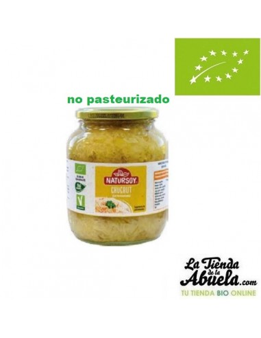Chucrut no pasteurizado bio Natursoy