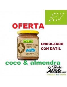 Crema de coco almendra y...
