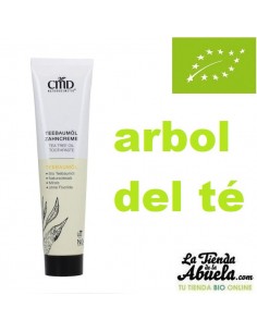 Pasta de dientes con árbol...