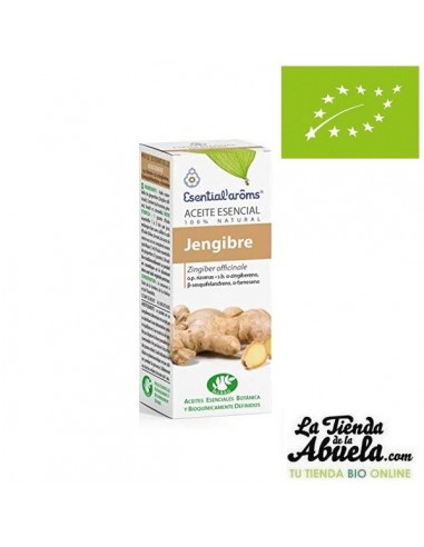 Aceite esencial de jengibre bio 10ml...