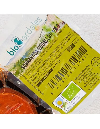 Sobrasada cerdo bio 100gr en...