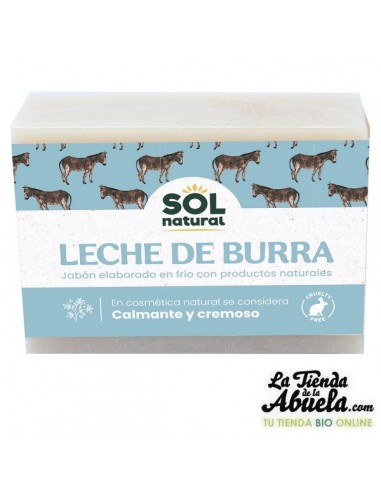Jabón de leche de burra 100gr Sol...