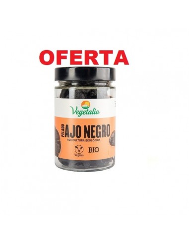 Ajo negro pelado bio 200gr Vegetalia