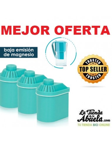 Filtros para AGUA DURA Jarra Alkanatur