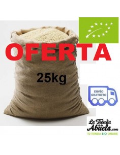 Arroz blanco bio 25kg...