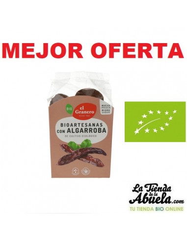 Galletas de algarroba bio 250gr El...