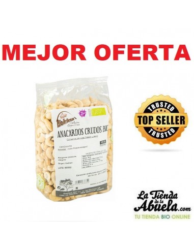 Anacardos crudos bio 1kg BioArtesa