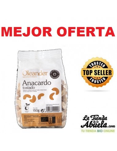 Anacardos tostados bio 150gr Oleander